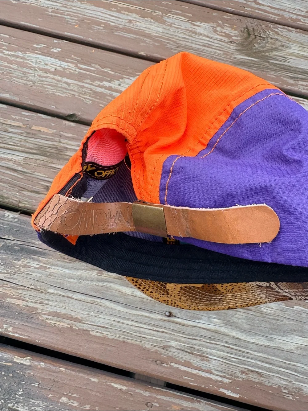 Official 5-Panel Camp Cap Multicolor